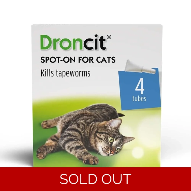 product Image for Droncit Spot-On 4 x tubes